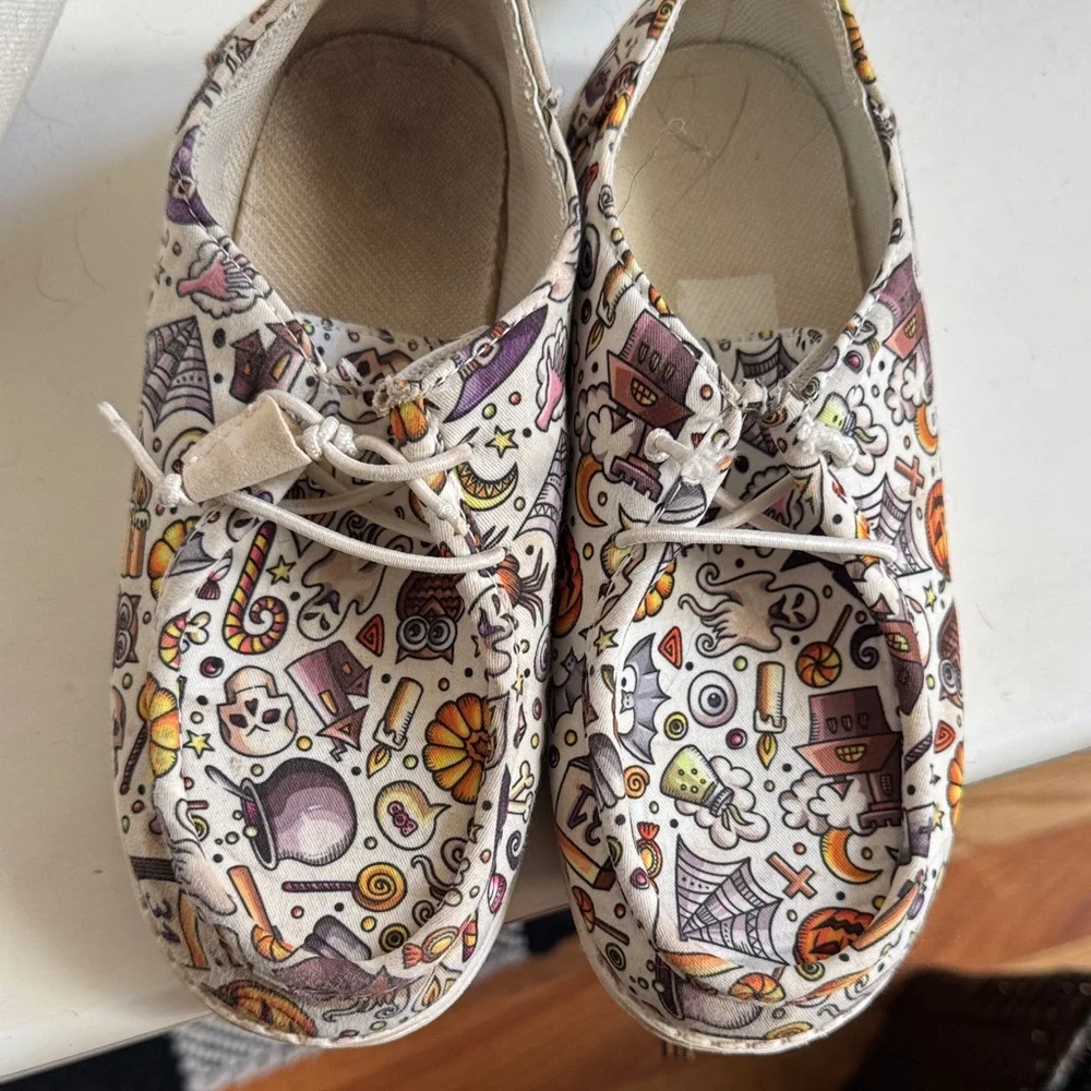Colorful Patterned Kids Shoes - Picture 1 of 1